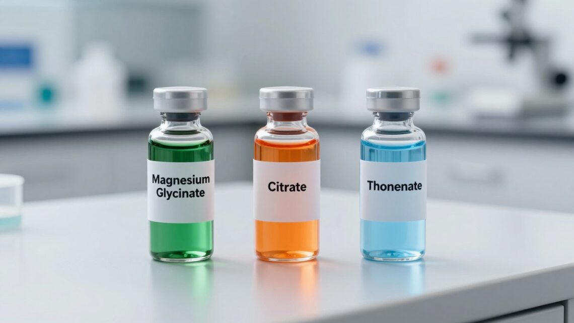 Magnesium Glycinate vs Citrate vs Threonate: Which Form Actually Works